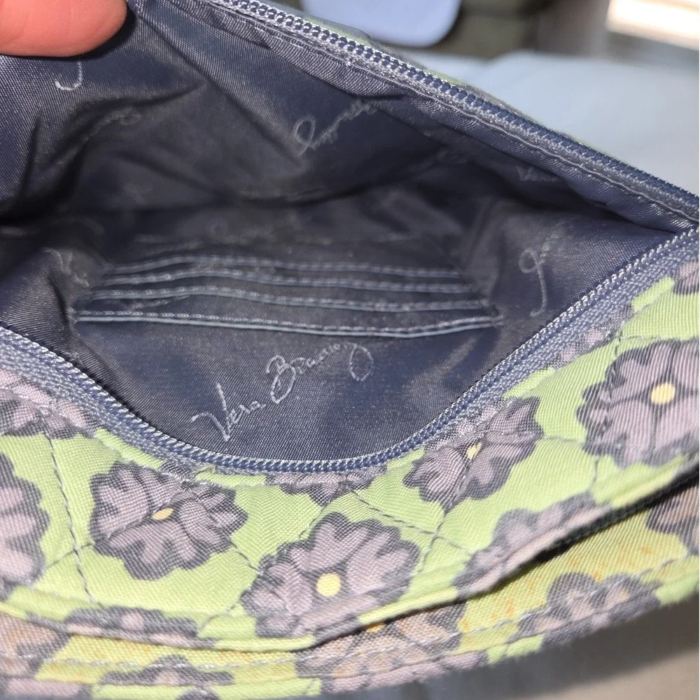 Vera‎ Bradley Hipster Purse & Wallet Set Green Nomadic Blossoms